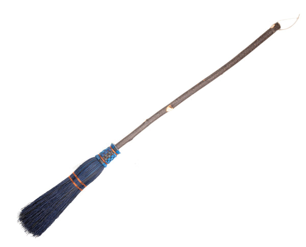 Wizard Broom -  House Colors - Broomsticks, Magic Flying Broom, Wizarding Cosplay, Pottery Broom, Wizard Costume,
