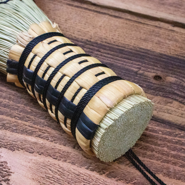 Whisk Broom - Natural - Functional, Folk Art, Hand Broom, Vintage, Rustic, Wall Decor, Ceremonial, Housewarming