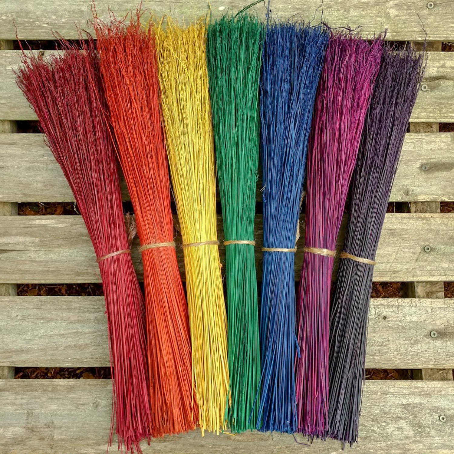 Traditional Besom Broom - CHOOSE YOUR OWN COLORS