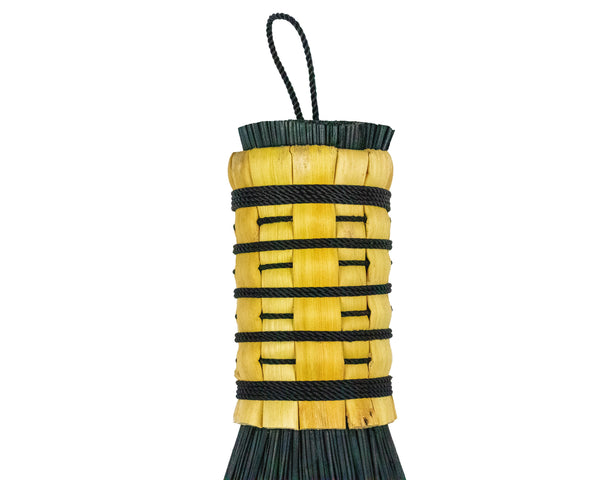 Whisk Broom - Black - Hand Broom, Functional Art, Rustic Hand Broom, Vintage Whisk, Rustic Wall Decor, Ceremonial Broom