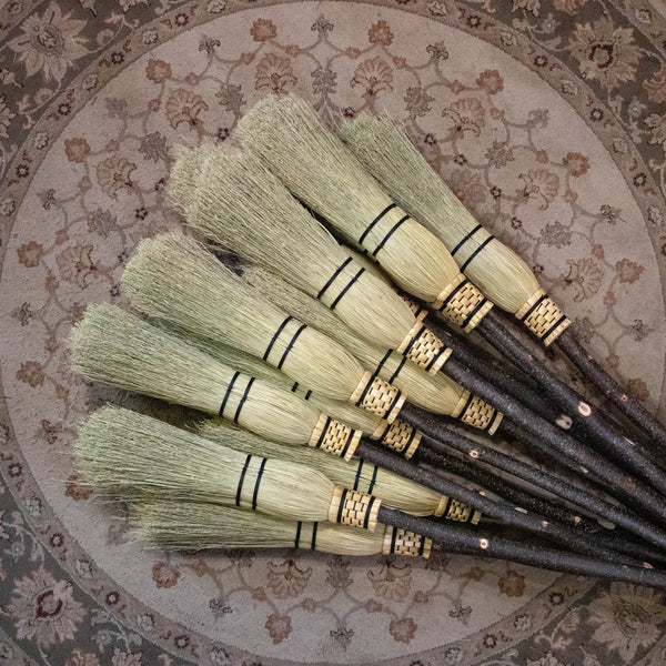 Besom Broom - Natural - Wedding, Housewarming Gift, Ceremonial, Bridesmaid, Handfasting,  Broomstick, Rustic, Wall Decor