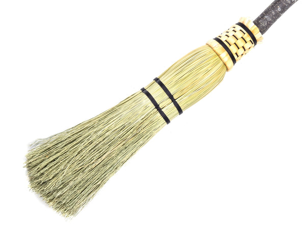 Kids Witch Broom - Natural - Broomsticks, Cosplay, Halloween, Costume, Larp, Renaissance, Medieval, Decor, Wizard, Broomstick