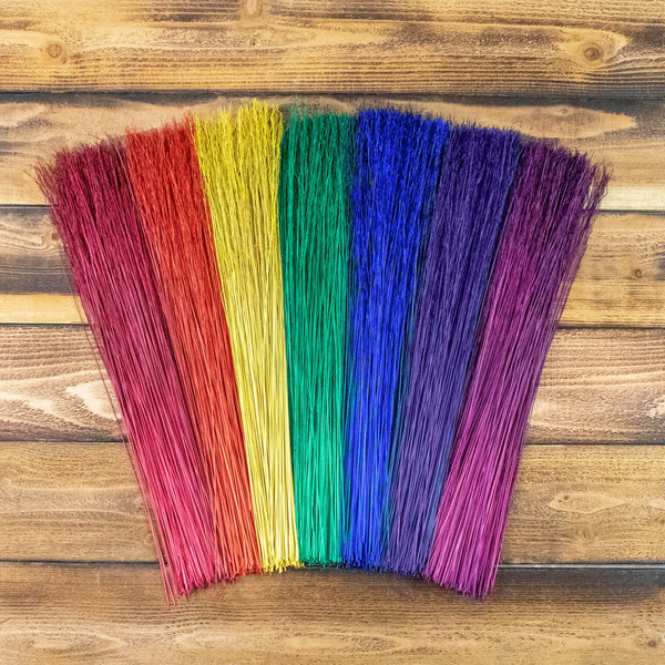 Whisk Broom - Rainbow - Handmade Broom, Vintage, Wall Decor, Hand Broom, Home Decor, Hearth, Natural, Housewarming, Wedding