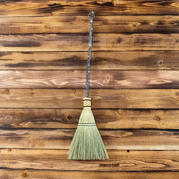 Kids Broom - Natural - Classic Handmade Broom, Functional, Folk Art, Rustic Wall Decor, Broomstick