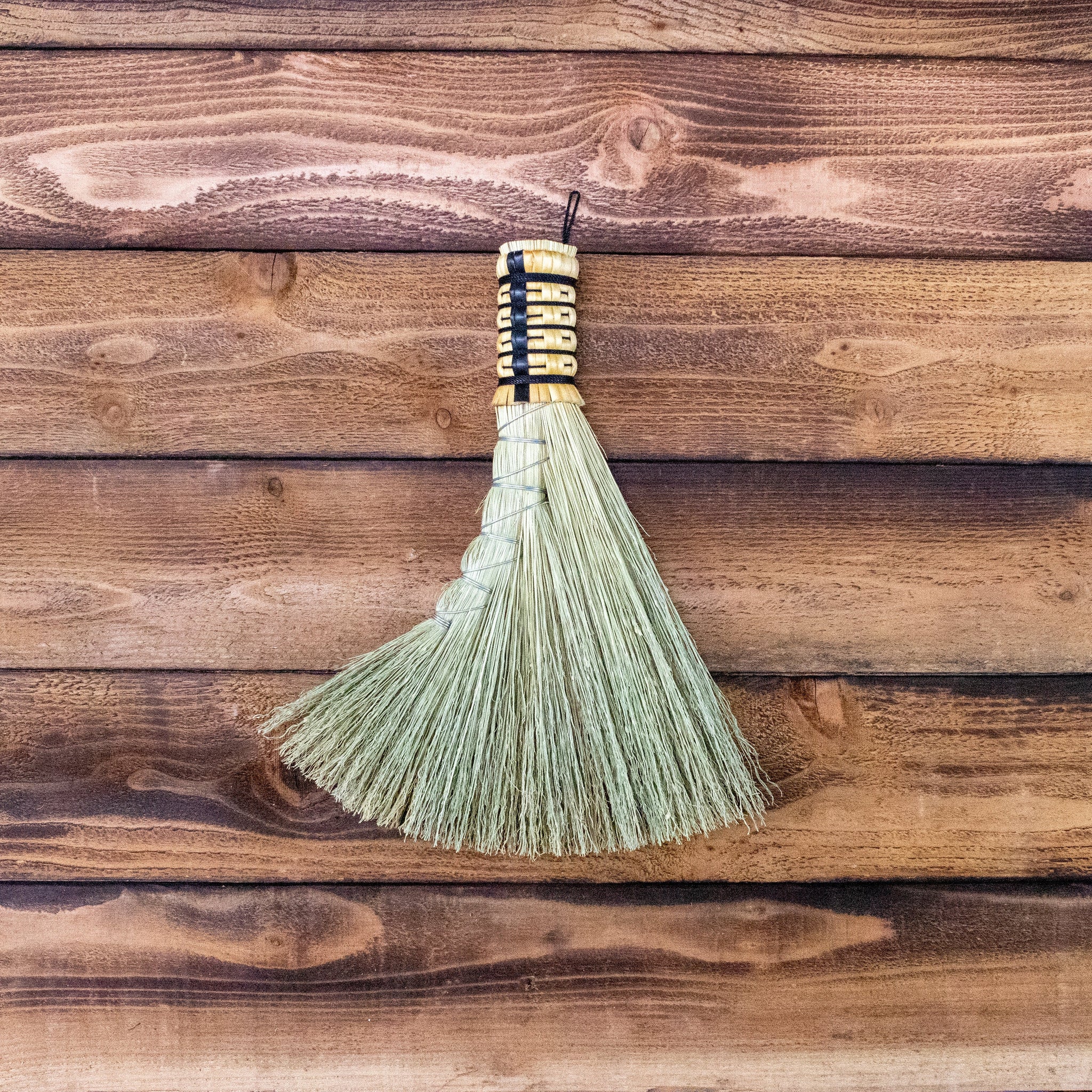 Angel Wing Whisk Broom - Natural - Handmade Broom, Rustic Home Decor, Vintage, Altar Broom, Ceremonial Ritual Broom, Hand broom