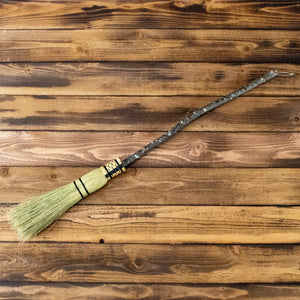 Kids Witch Broom - Natural - Broomsticks, Cosplay, Halloween, Costume, Larp, Renaissance, Medieval, Decor, Wizard, Broomstick