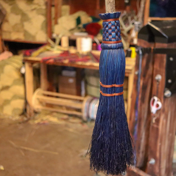 Wizard Broom - House Colors - Backwoods Broom Company